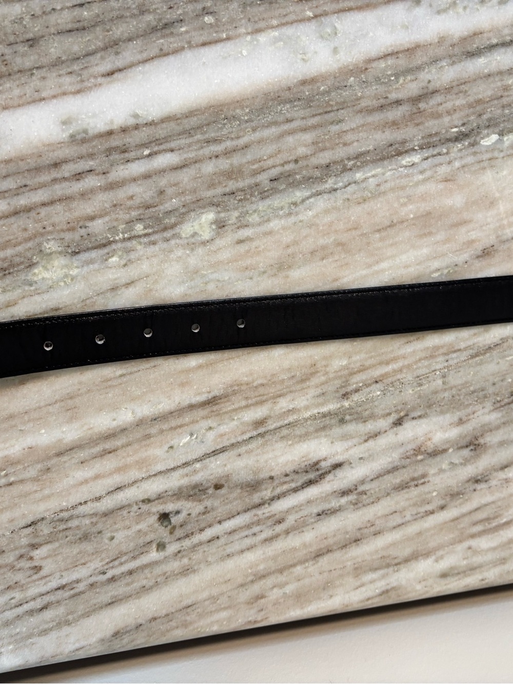 Vintage Celine Horse Carriage Reversible Leather Belt Black & Burgundy Gold - Picture 7 of 14
